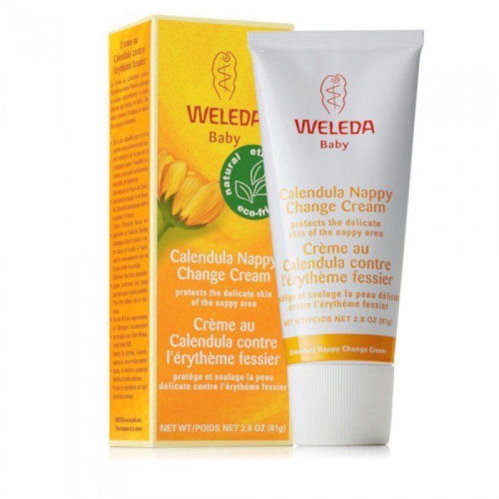 Weleda/ Крем для младенцев с календулой для защиты кожи в области пеленания, 75 мл.