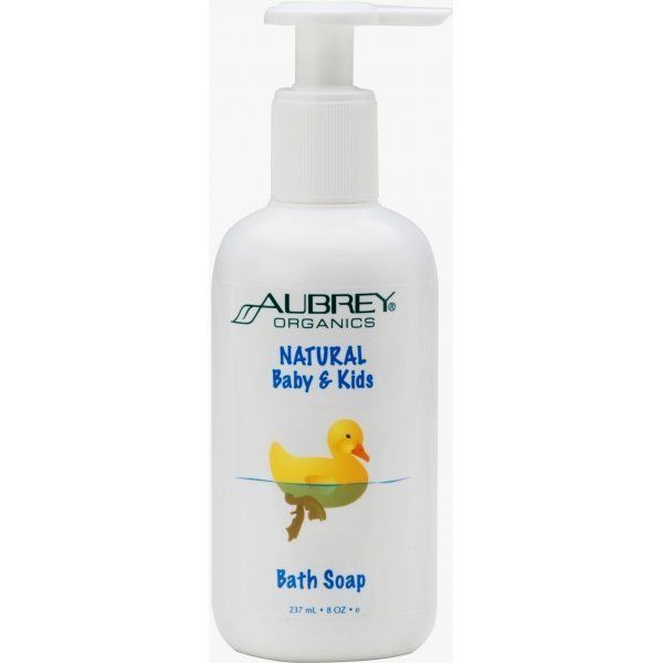 Aubrey Organics/ Натуральное мыло для ванны для детей и младенцев, 237 мл
